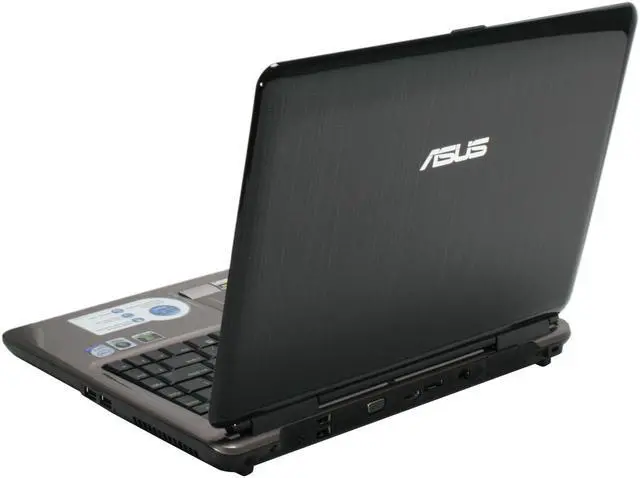 Alt view image 3 of 18 - ASUS Laptop N80 Series Intel Core 2 Duo T5800 4GB Memory 250GB HDD NVIDIA GeForce 9650M GT 14.1" Windows Vista Home Premium N80Vn-X1