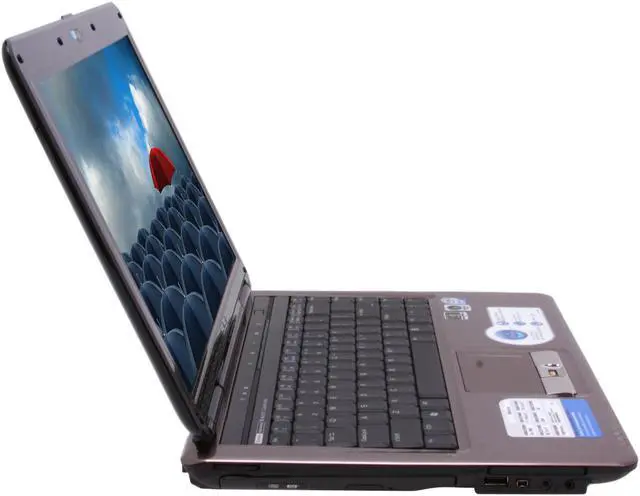 Alt view image 6 of 17 - ASUS Laptop N80 Series Intel Core 2 Duo P8600 4GB Memory 320GB HDD NVIDIA GeForce 9650M GT 14.1" Windows Vista Home Premium N80VN-GP011C