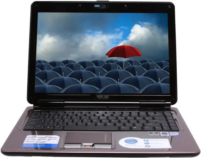 Alt view image 8 of 17 - ASUS Laptop N80 Series Intel Core 2 Duo P8600 4GB Memory 320GB HDD NVIDIA GeForce 9650M GT 14.1" Windows Vista Home Premium N80VN-GP011C