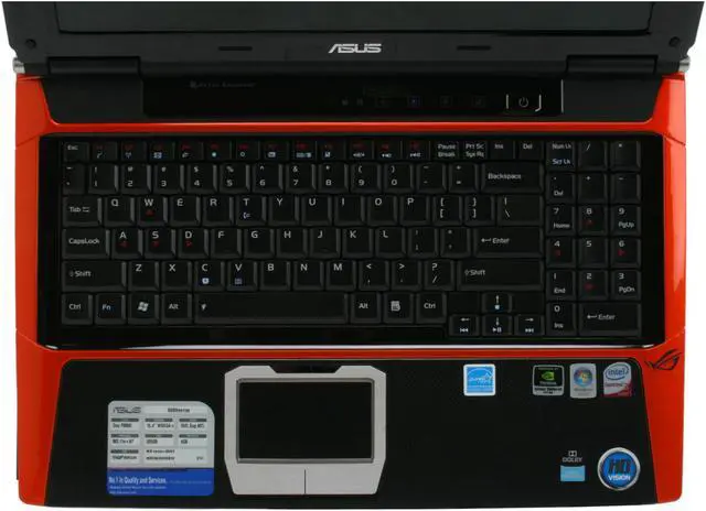 Alt view image 10 of 18 - ASUS Laptop G Series Intel Core 2 Duo P8600 4GB Memory 320GB HDD NVIDIA GeForce 9800M GS 15.4" Windows Vista Home Premium G50VT-X2
