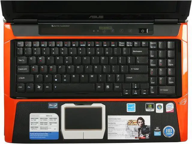 Alt view image 10 of 19 - ASUS Laptop G Series Intel Core 2 Duo T9400 4GB Memory 640GB HDD NVIDIA GeForce 9800M GS 15.4" Windows Vista Home Premium G50VT-A2