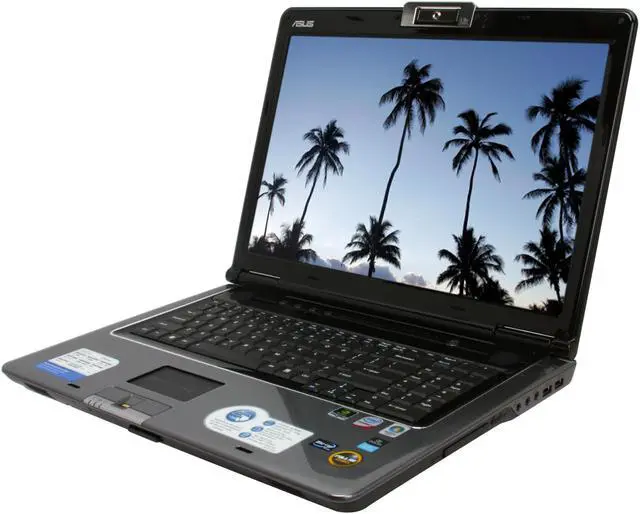 Main image of ASUS Laptop M70 Series Intel Core 2 Duo T9400 4GB Memory 1TB HDD NVIDIA GeForce 9650M GT 17.0" Windows Vista Ultimate 64-bit M70Vn-C2