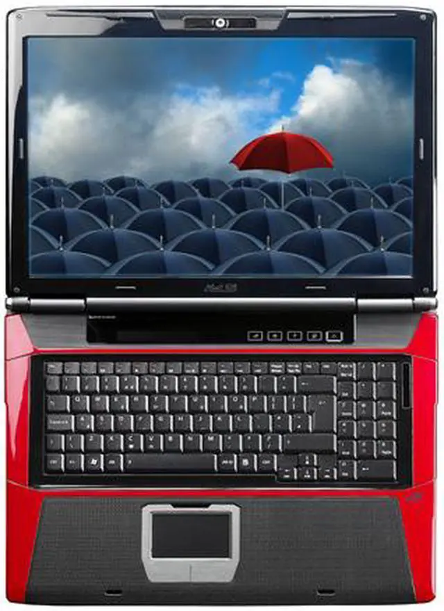 Alt view image 4 of 8 - ASUS Laptop G Series Intel Core 2 Duo T9400 6GB Memory 500GB HDD NVIDIA GeForce 9800M GS 17.0" Windows Vista Home Premium 64-bit G71G-A1