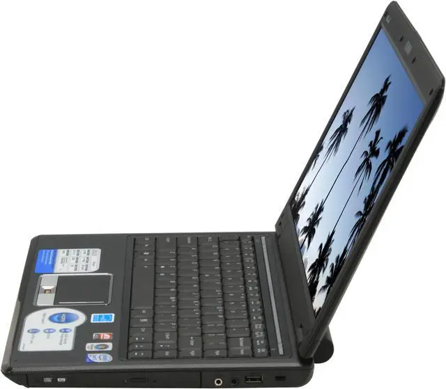 Alt view image 2 of 19 - ASUS Laptop F6 Series Intel Core 2 Duo P8400 4GB Memory 320GB HDD ATI Mobility Radeon HD 3470 13.3" Windows Vista Business F6V-X2