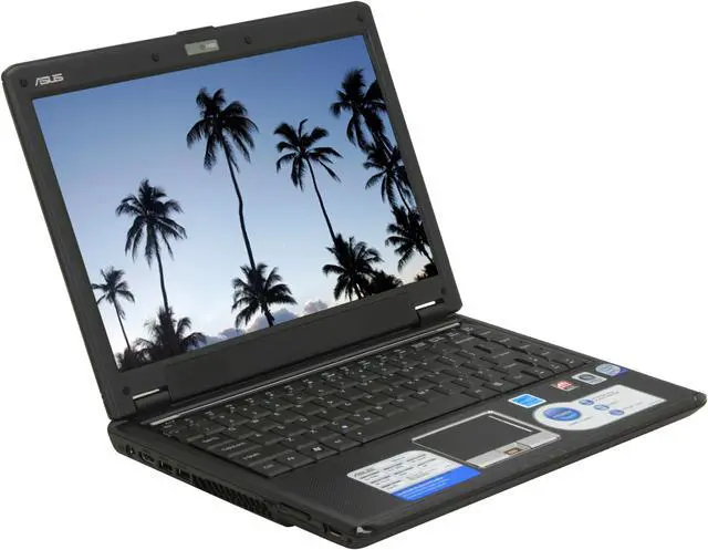 Alt view image 7 of 19 - ASUS Laptop F6 Series Intel Core 2 Duo P8400 4GB Memory 320GB HDD ATI Mobility Radeon HD 3470 13.3" Windows Vista Business F6V-X2