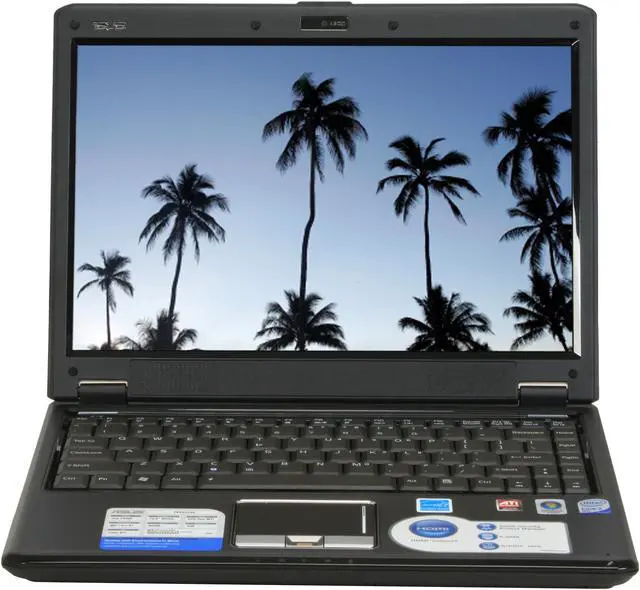 Alt view image 8 of 19 - ASUS Laptop F6 Series Intel Core 2 Duo P8400 4GB Memory 320GB HDD ATI Mobility Radeon HD 3470 13.3" Windows Vista Business F6V-X2