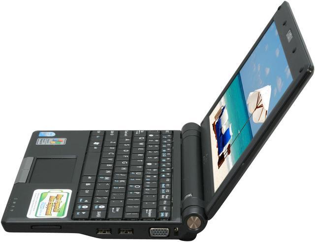 Alt view image 3 of 19 - ASUS Eee PC EPC900HA-BLK006X Shiny Black Intel Atom N270(1.60 GHz) 8.9" WSVGA 1GB Memory 160GB HDD Netbook