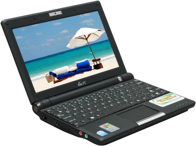 Alt view image 8 of 19 - ASUS Eee PC EPC900HA-BLK006X Shiny Black Intel Atom N270(1.60 GHz) 8.9" WSVGA 1GB Memory 160GB HDD Netbook