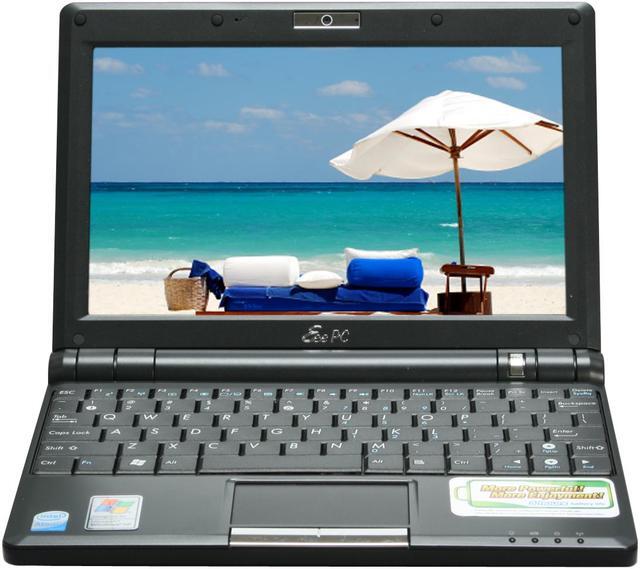 Alt view image 9 of 19 - ASUS Eee PC EPC900HA-BLK006X Shiny Black Intel Atom N270(1.60 GHz) 8.9" WSVGA 1GB Memory 160GB HDD Netbook