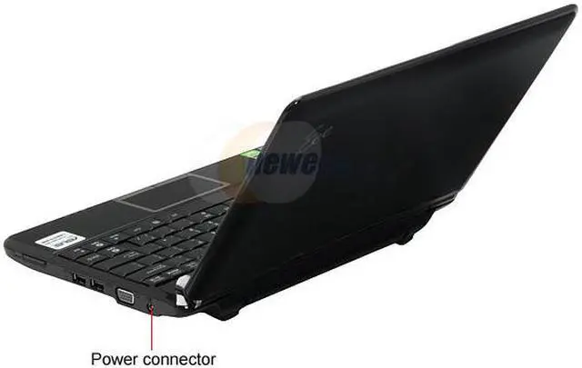 Alt view image 3 of 18 - ASUS Eee PC EPC1000HA-BLK001X Black Intel Atom N270(1.60 GHz) 10.0" WSVGA 1GB Memory 160GB HDD NetBook