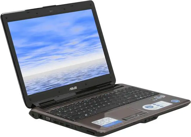 Alt view image 5 of 12 - ASUS Laptop N50 Series Intel Core 2 Duo P8600 4GB Memory 250GB HDD NVIDIA GeForce 9650M GT 15.4" Windows Vista Home Premium N50Vn-X1B