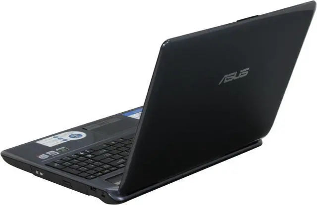 Alt view image 3 of 15 - ASUS Laptop Intel Core 2 Duo T9400 4GB Memory 500GB HDD NVIDIA GeForce 9650M GT 15.4" Windows Vista Home Premium N50Vn-C2S