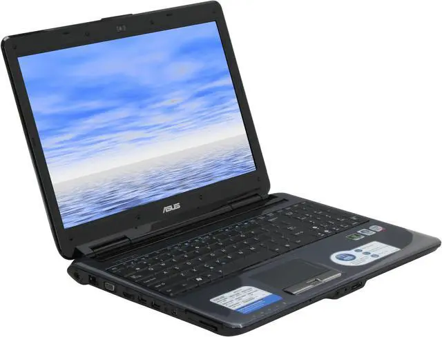 Alt view image 7 of 15 - ASUS Laptop Intel Core 2 Duo T9400 4GB Memory 500GB HDD NVIDIA GeForce 9650M GT 15.4" Windows Vista Home Premium N50Vn-C2S