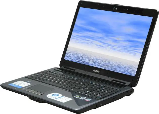 Main image of ASUS Laptop N50 Series Intel Core 2 Duo T9400 4GB Memory 320GB HDD NVIDIA GeForce 9650M GT 15.4" Windows Vista Home Premium N50Vn-C3S