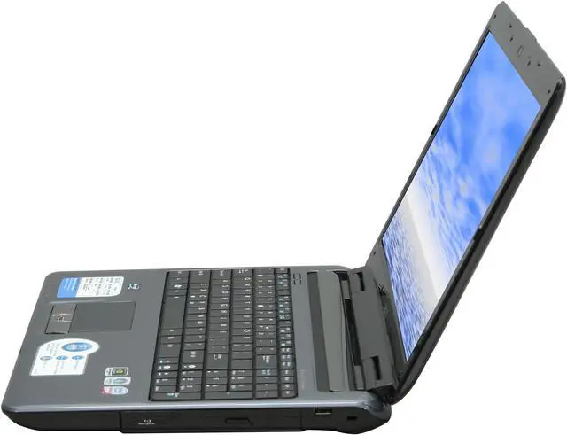 Alt view image 2 of 15 - ASUS Laptop N50 Series Intel Core 2 Duo T9400 4GB Memory 320GB HDD NVIDIA GeForce 9650M GT 15.4" Windows Vista Home Premium N50Vn-C3S