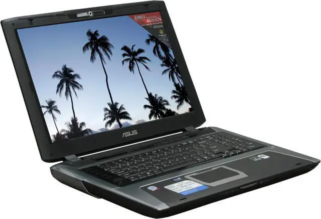 Alt view image 7 of 19 - ASUS Laptop G Series Intel Core 2 Duo T9500 4GB Memory 640GB HDD NVIDIA GeForce 9800M GTS 17.0" Windows Vista Ultimate 64-bit G70SG-A1