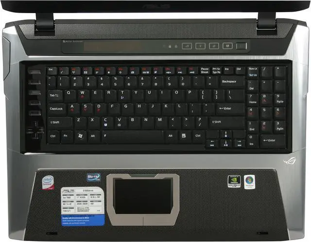 Alt view image 10 of 19 - ASUS Laptop G Series Intel Core 2 Duo T9500 4GB Memory 640GB HDD NVIDIA GeForce 9800M GTS 17.0" Windows Vista Ultimate 64-bit G70SG-A1