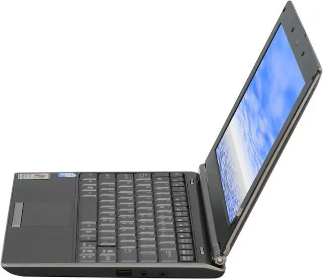 Alt view image 2 of 12 - ASUS Eee PC S101 EPCS101-BLK013X Graphite Intel Atom 10.2" WSVGA 1GB Memory 16GB SSD Netbook