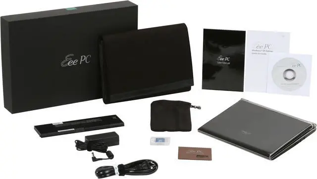 Alt view image 12 of 12 - ASUS Eee PC S101 EPCS101-BLK013X Graphite Intel Atom 10.2" WSVGA 1GB Memory 16GB SSD Netbook