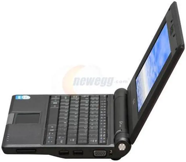 Alt view image 2 of 12 - ASUS Eee PC EeePC4G-BK029 Black Intel Mobile CPU 7" WVGA 512MB Memory 4GB SSD Netbook
