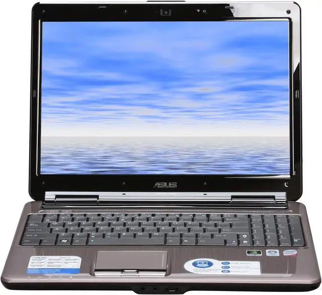 Alt view image 6 of 12 - ASUS Laptop N50 Series Intel Core 2 Duo P8600 4GB Memory 320GB HDD NVIDIA GeForce 9650M GT 15.4" Windows Vista Home Premium N50VN-X2B
