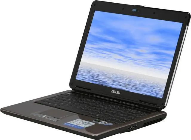 Main image of ASUS Laptop N80 Series Intel Core 2 Duo P8600 4GB Memory 320GB HDD NVIDIA GeForce 9650M GT 14.1" Windows Vista Home Premium N80Vn-X5