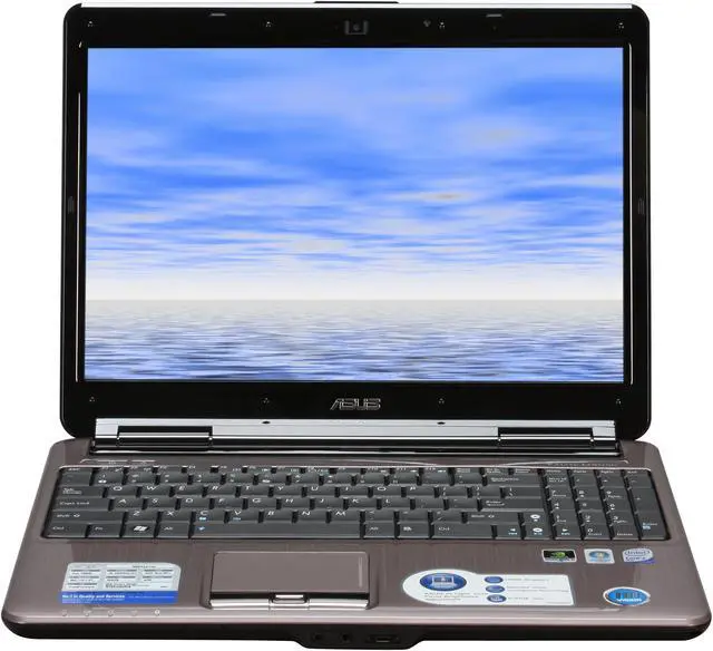 Alt view image 6 of 12 - ASUS Laptop N50 Series Intel Core 2 Duo P8600 4GB Memory 320GB HDD NVIDIA GeForce 9650M GT 15.4" Windows Vista Home Premium N50Vn-X5A