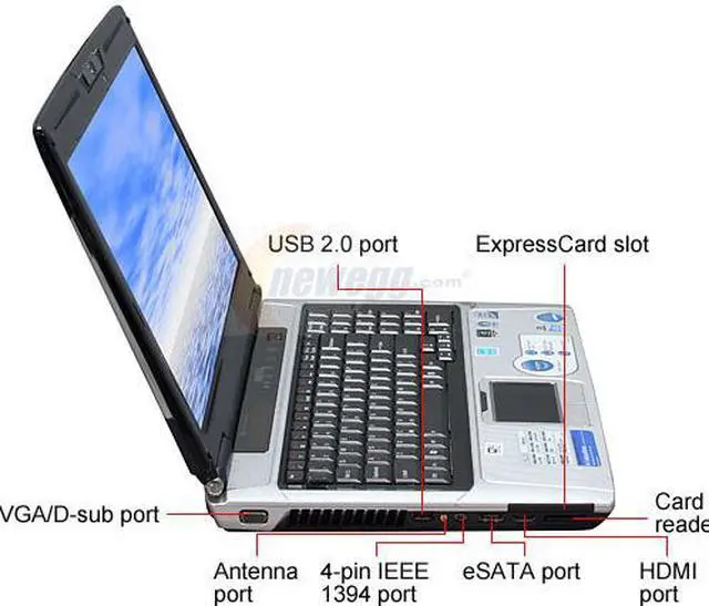 Alt view image 4 of 13 - ASUS Laptop G Series Intel Core 2 Duo P8600 4GB Memory 320GB HDD NVIDIA GeForce 9700M GT 15.6" Windows Vista Home Premium G50V-X5