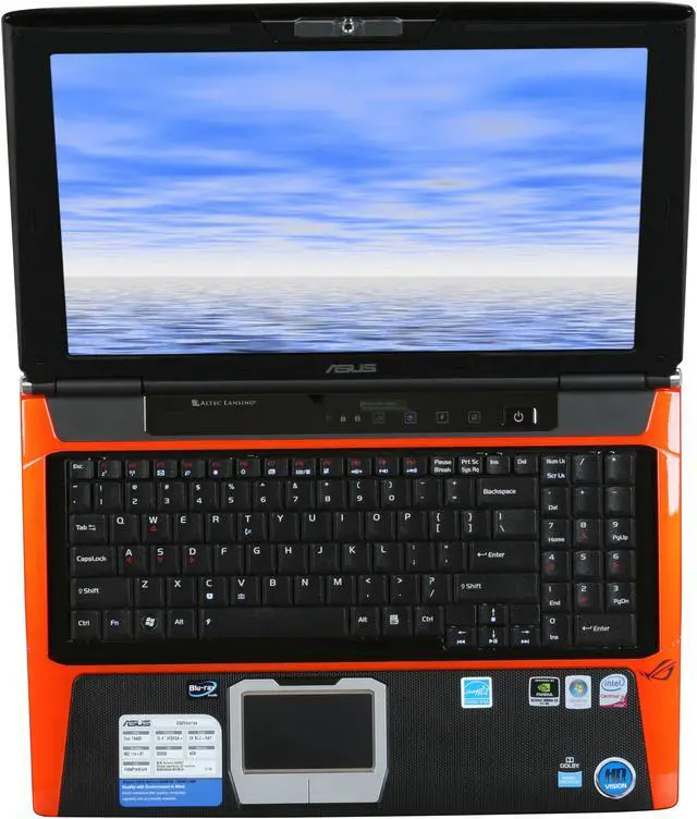 Alt view image 7 of 12 - ASUS Laptop G Series Intel Core 2 Duo T9400 4GB Memory 320GB HDD NVIDIA GeForce 9800M GS 15.4" Windows Vista Home Premium G50VT-X3
