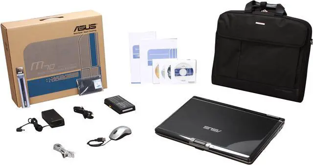Alt view image 12 of 12 - ASUS Laptop M70 Series Intel Core 2 Duo T9550 4GB Memory 320GB HDD NVIDIA GeForce 9650M GT 17.0" Windows Vista Home Premium M70VN-X6