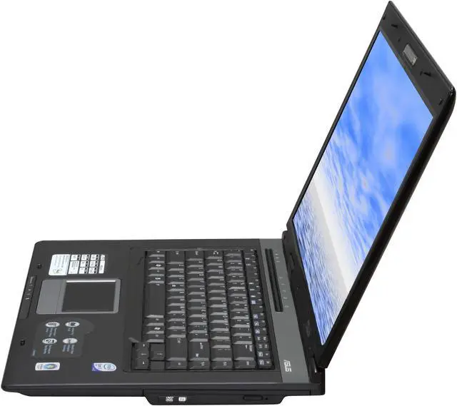 Alt view image 2 of 11 - ASUS Laptop Intel Core 2 Duo T5800 2GB Memory 250GB HDD NVIDIA GeForce 8200M 15.4" Windows Vista Business w/ XP Pro downgrade CD X59GL-B1