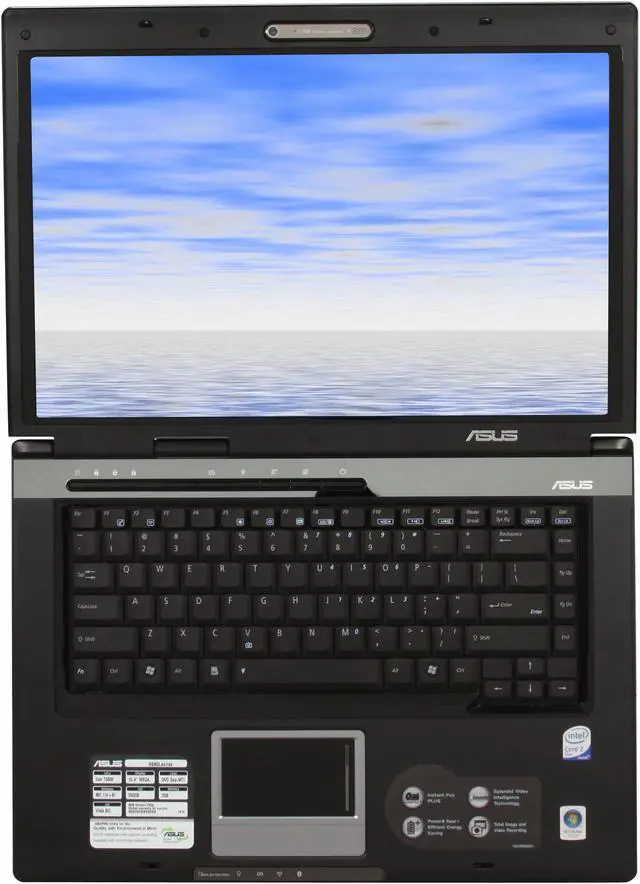 Alt view image 6 of 11 - ASUS Laptop Intel Core 2 Duo T5800 2GB Memory 250GB HDD NVIDIA GeForce 8200M 15.4" Windows Vista Business w/ XP Pro downgrade CD X59GL-B1