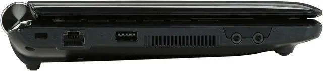 Alt view image 10 of 12 - ASUS Eee PC EPC1000HE-BLK005X Fine Ebony Intel Atom N280(1.66 GHz) 10.0" WSVGA 1GB Memory 160GB HDD Netbook