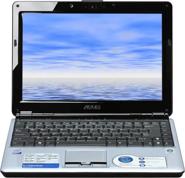Alt view image 6 of 12 - ASUS Laptop N20 Series Intel Core 2 Duo P8600 4GB Memory 250GB HDD Intel GMA 4500MHD 12.1" Windows Vista Home Premium N20A-X1