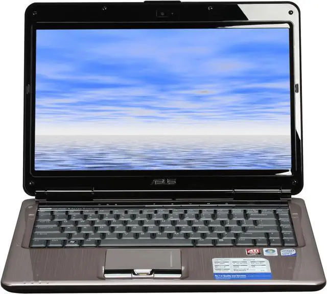 Alt view image 6 of 12 - ASUS Laptop N81 Series Intel Core 2 Duo T9550 4GB Memory 320GB HDD ATI Mobility Radeon HD 4650 14.1" Windows Vista Home Premium N81Vp-C1