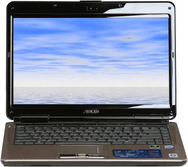 Alt view image 6 of 12 - ASUS 14.0" Intel Core 2 Duo P8600 4GB Memory Windows Vista Home Premium 90NU9A8232F31CQL150Y