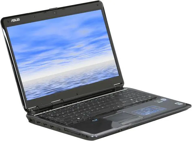 Alt view image 5 of 12 - ASUS Laptop F50 Series Intel Core 2 Duo P8600 4GB Memory 320GB HDD NVIDIA GeForce GT 120M 16.0" Windows Vista Home Premium F50SV-A2
