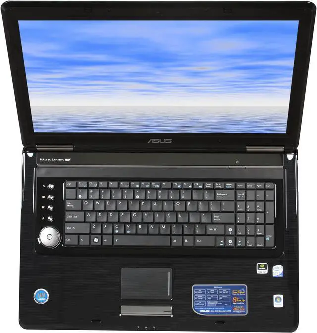 Alt view image 11 of 12 - ASUS Laptop N90 Series Intel Core 2 Duo T9550 4GB Memory 320GB HDD NVIDIA GeForce GT 130M 18.4" Windows Vista Home Premium 64-bit N90Sv-X1