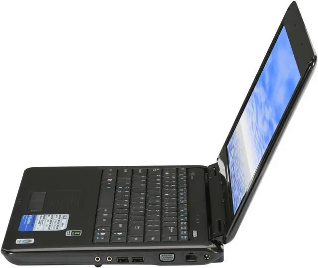 Alt view image 2 of 12 - ASUS Laptop K40 Series Intel Core 2 Duo T6400 4GB Memory 320GB HDD NVIDIA GeForce G102M 14.0" Windows Vista Home Premium K40IN-A1