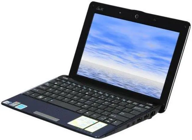 Alt view image 2 of 6 - ASUS Eee PC Seashell 1005HA-VU1X-BU Royal Blue Intel Atom N270(1.60 GHz) 10.1" WSVGA 1GB Memory 160GB HDD Netbook
