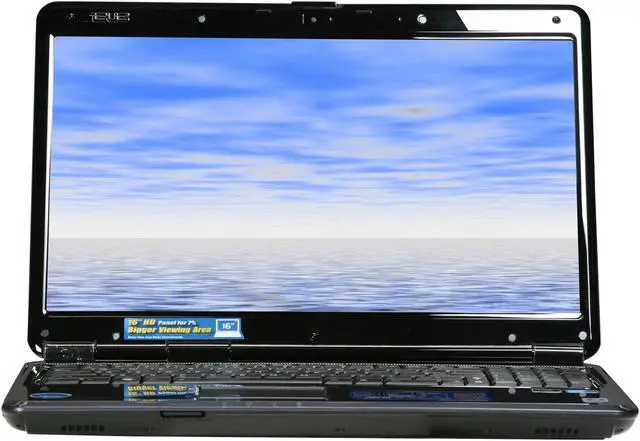 Alt view image 5 of 8 - ASUS Laptop F50 Series Intel Core 2 Duo P8700 4GB Memory 320GB HDD NVIDIA GeForce GT 220M 16.0" Windows Vista Home Premium F50Sf-A1