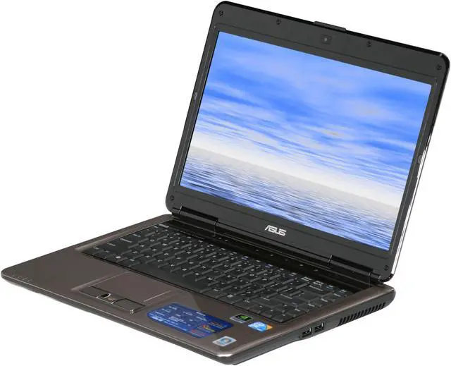 Main image of ASUS Laptop N81 Series Intel Core 2 Duo P8700 4GB Memory 320GB HDD NVIDIA GeForce GT 120M 14.0" Windows Vista Home Premium N81Vg-X2A