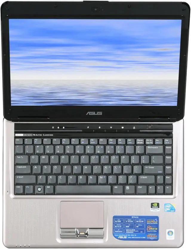 Alt view image 6 of 8 - ASUS Laptop N81 Series Intel Core 2 Duo P8700 4GB Memory 320GB HDD NVIDIA GeForce GT 120M 14.0" Windows Vista Home Premium N81Vg-X2A