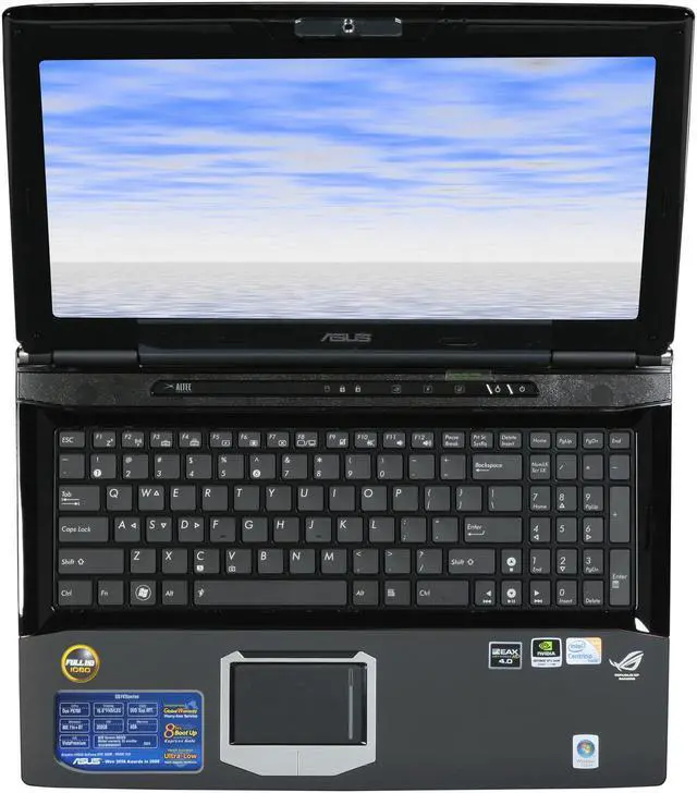 Alt view image 6 of 8 - ASUS Laptop G Series Intel Core 2 Duo P8700 4GB Memory 320GB HDD NVIDIA GeForce GTX 260M 15.6" Windows Vista Home Premium 64-bit G51VX-X1A