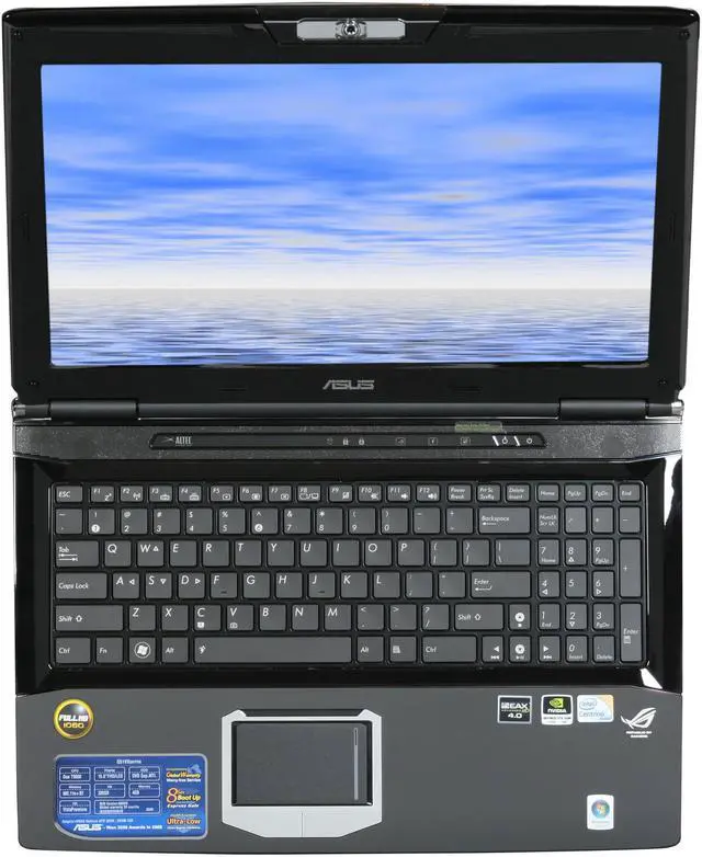Alt view image 6 of 8 - ASUS Laptop G Series Intel Core 2 Duo T9600 4GB Memory 320GB HDD NVIDIA GeForce GTX 260M 15.6" Windows Vista Home Premium 64-bit G51VX-X2A