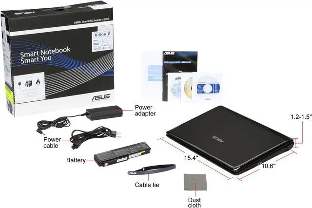 Alt view image 8 of 8 - ASUS Laptop N61 Series Intel Core 2 Duo T6600 4GB Memory 320GB HDD NVIDIA GeForce GT 220M 16.0" Windows Vista Home Premium N61Vg-X1