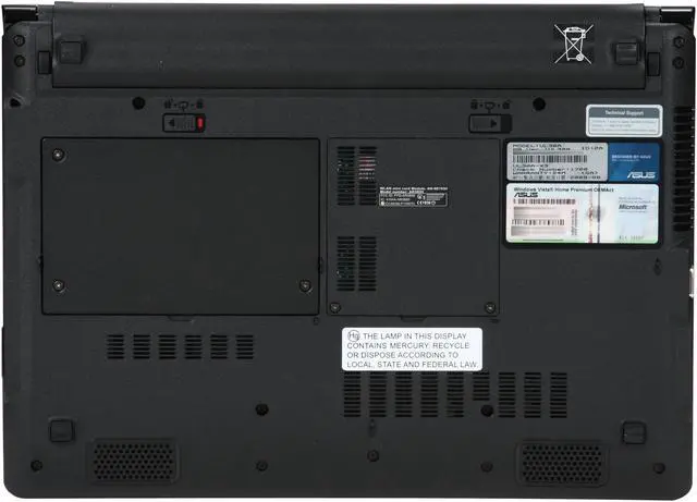 Alt view image 7 of 8 - ASUS Laptop UL30 Series Intel Core 2 Duo SU7300 4GB Memory 320GB HDD Intel GMA 4500MHD 13.3" Windows Vista Home Premium UL30A-X3