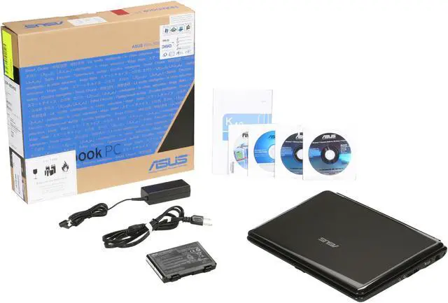 Alt view image 8 of 8 - ASUS Laptop K40 Series Intel Core 2 Duo T6600 4GB Memory 500GB HDD NVIDIA GeForce G102M 14.0" Windows 7 Home Premium K40IN-C2