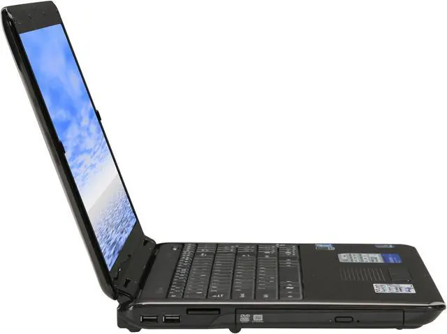 Alt view image 4 of 8 - ASUS Laptop Intel Core 2 Duo P8700 4GB Memory 320GB HDD NVIDIA GeForce GT 220M 16.0" Windows 7 Home Premium K61IC-A1