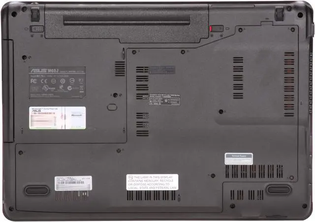 Alt view image 7 of 8 - ASUS Laptop Intel Core i7-720QM 4GB Memory 500GB HDD NVIDIA GeForce GT 240M 16.0" Windows 7 Home Premium M60J-A1